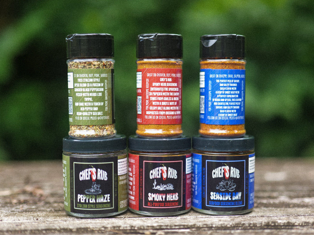 Chef’s Rub Collection-All Natural Spice Blends